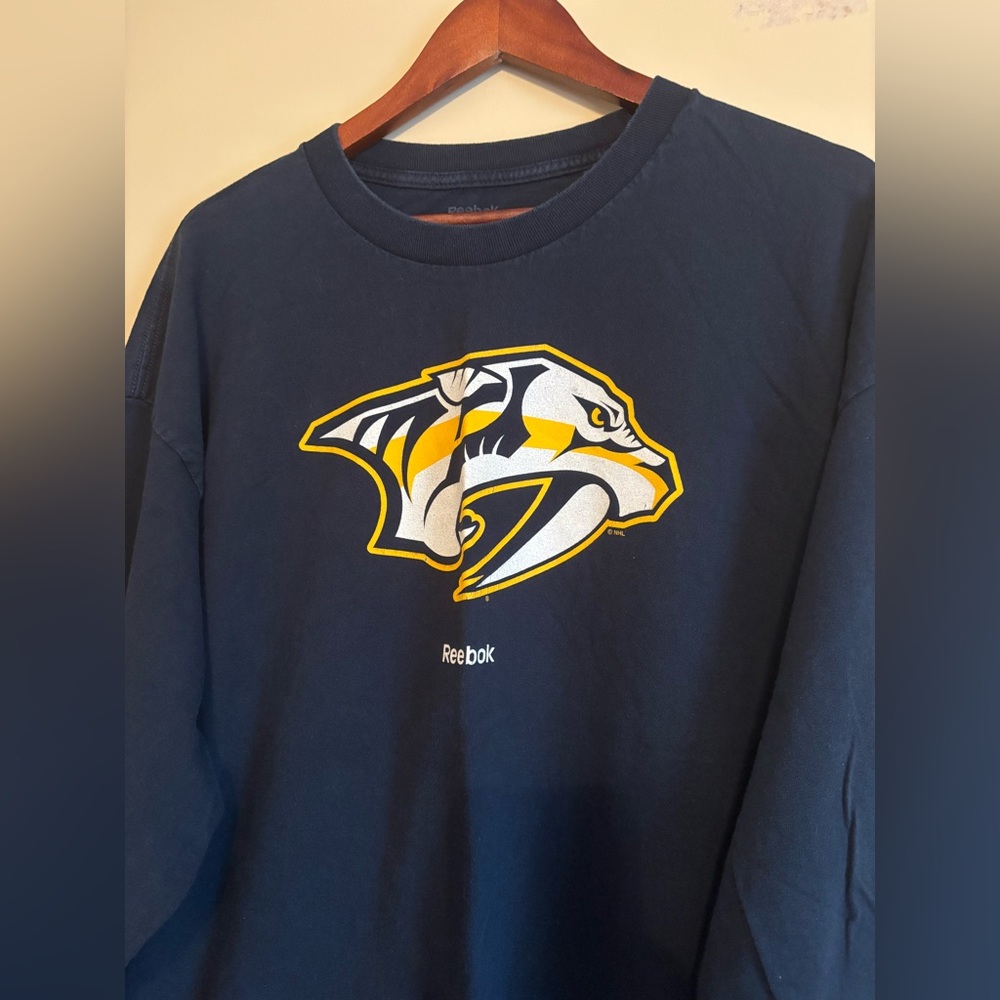 Reebok NHL Nashville Predators t-shirt mens size 2xl